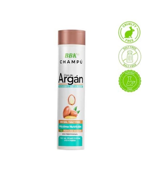 BBK SHAMPO OLEO DE ARGAN 300ML