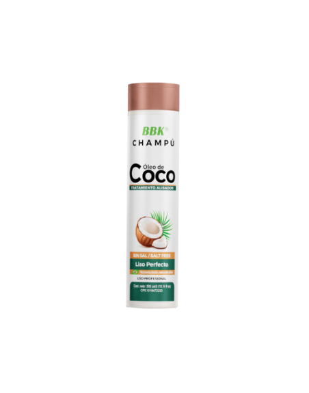 BBK SHAMPO OLEO DE COCO 300ML
