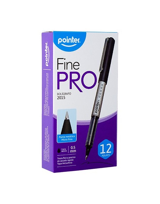 POINTER FINE PRO LAPICERO NEGRO