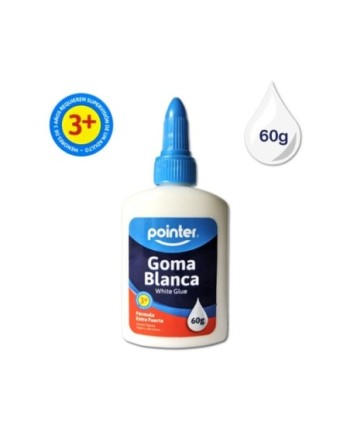 POINTER GOMA BLANCA 60G