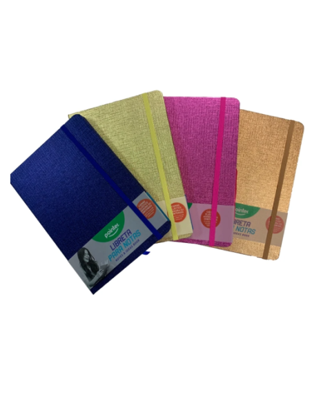 POINTER LIBRETAS DE NOTAS CON ELASTICO