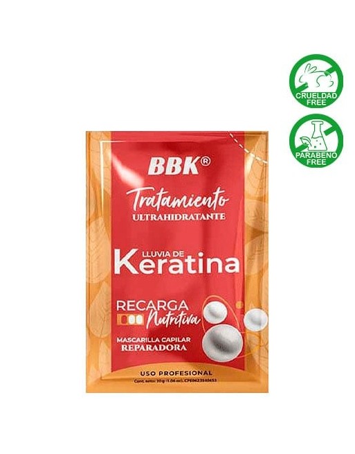 BBK TRATAMIENTO LLUVIA DE KERATINA 30G