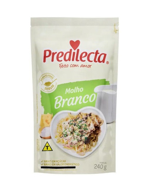 PREDILECTA MOLHO BRANCO 240G