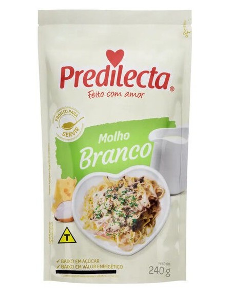 PREDILECTA MOLHO BRANCO 240G