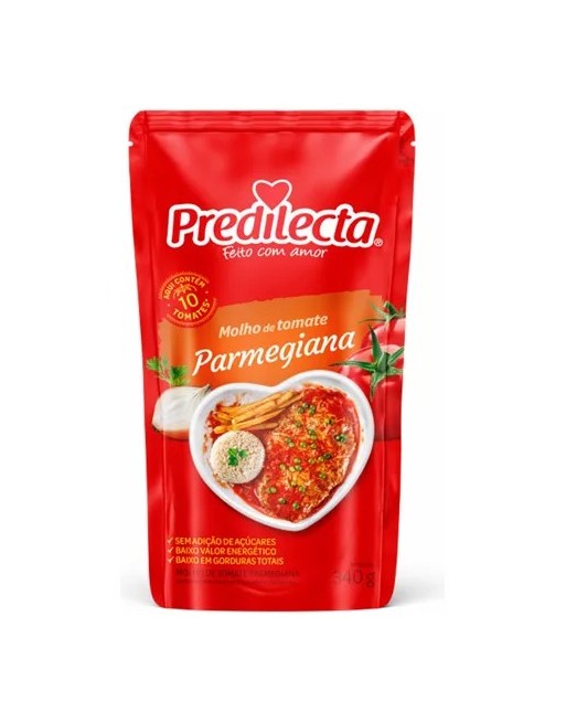 PREDILECTA MOLHO PARMEGIANA 340G