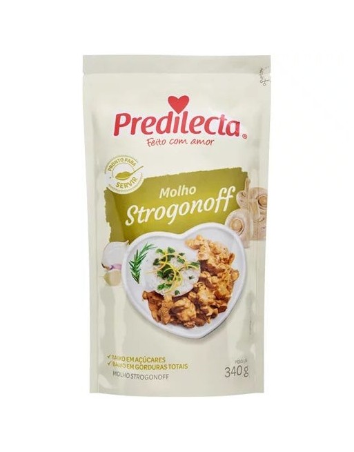PREDILECTA MOLHO STROGONOFF 340G
