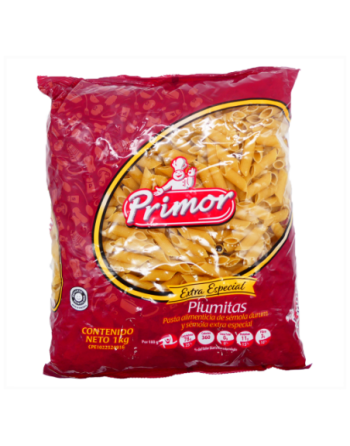 PRIMOR  EXTRA ESPECIAL PASTA PLUMITAS 1KG