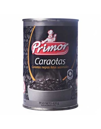 PRIMOR CARAOTAS LISTAS SAZONADAS 420G