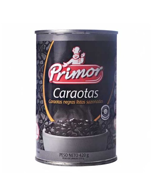 PRIMOR CARAOTAS LISTAS SAZONADAS 420G