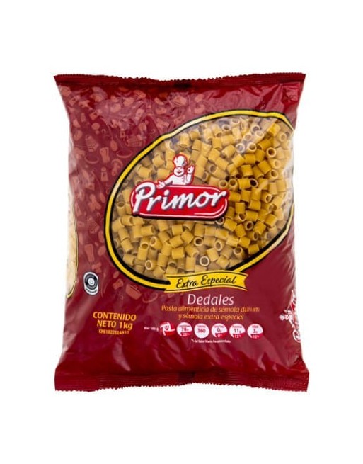 PRIMOR PASTA ESPECIAL DEDALES 1KG