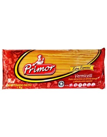 PRIMOR PASTA ESPECIAL VERMICELLI 1KG