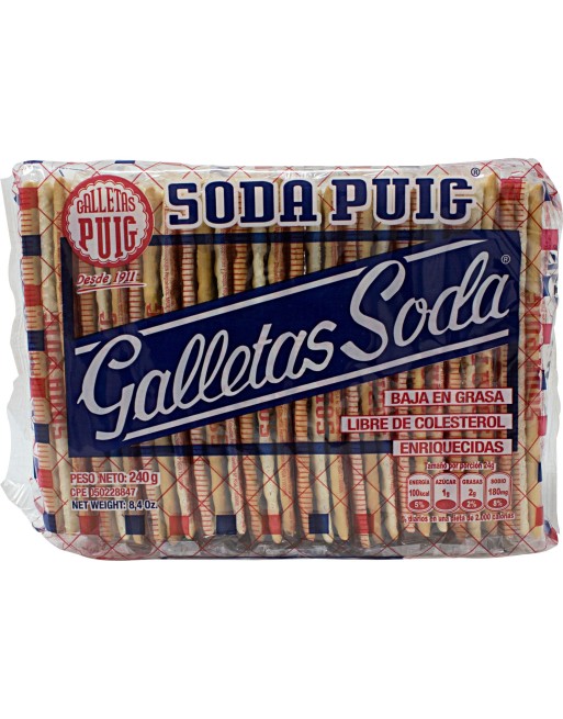 PUIG GALLETAS SALTINES PAQUETE