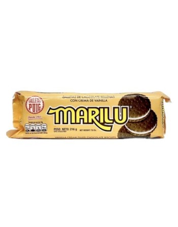 PUIG MARILU X6 GALLETA CHOCO VAINILLA 216G