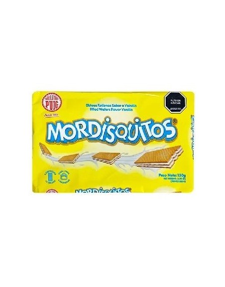 PUIG MORDISQUITOS SABOR VAINILLA 150G