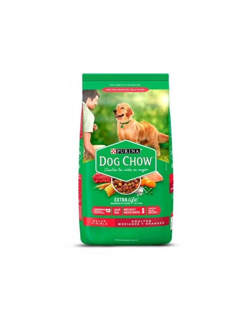 PURINA DOG CHOW ADULTOS RAZA MED/GRANDE 4 KG