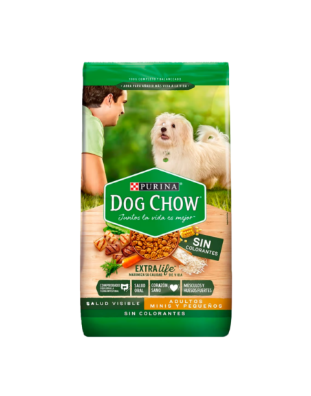 PURINA DOG CHOW SIN COLORANTE CACHORROS TODOS LOS TAMAÑOS 2KG