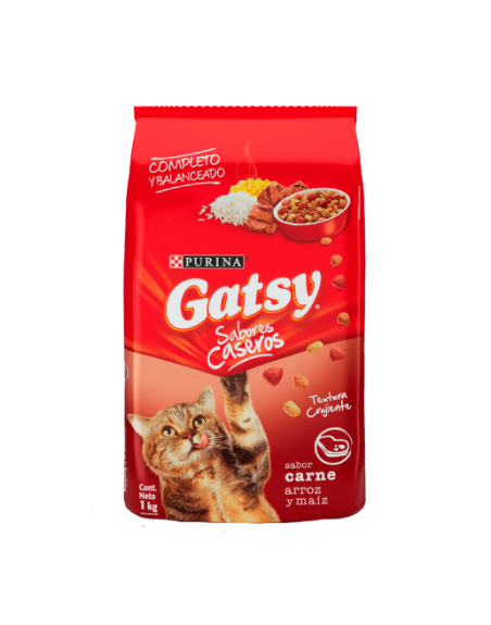 PURINA GATSY SABORES CARNE Y ARROZ 1KG