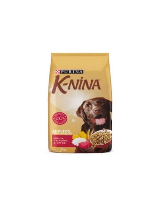 PURINA K-NINA  ADULTOS CARNE/CEREAL/ARROZ  2 KG