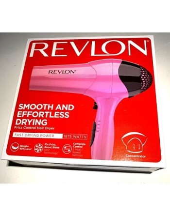REVLON SECADOR FRIZZ CONTROL HAIR 1875 WATTS