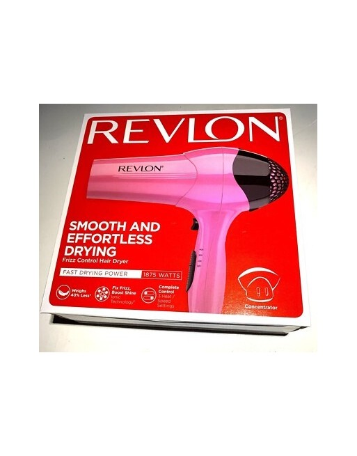 REVLON SECADOR FRIZZ CONTROL HAIR 1875 WATTS
