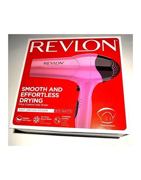 REVLON SECADOR FRIZZ CONTROL HAIR 1875 WATTS