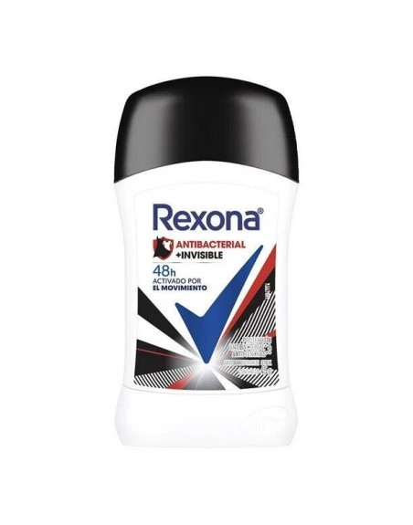 REXONA DESODORANTE ANTIBACTERIAL INVISIBLE 45G