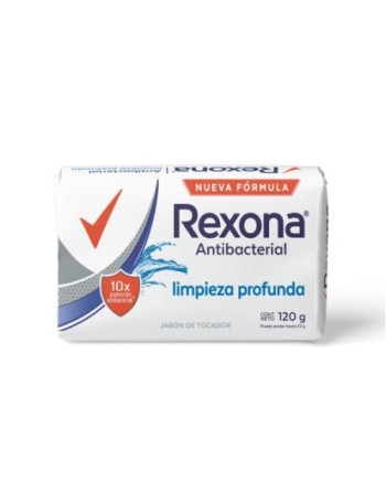 REXONA JABON ANTIBACTERIAL 120G