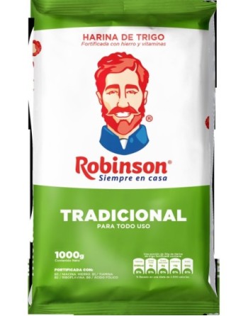 ROBINSON HARINA DE TRIGO TRADICIONAL  1KG