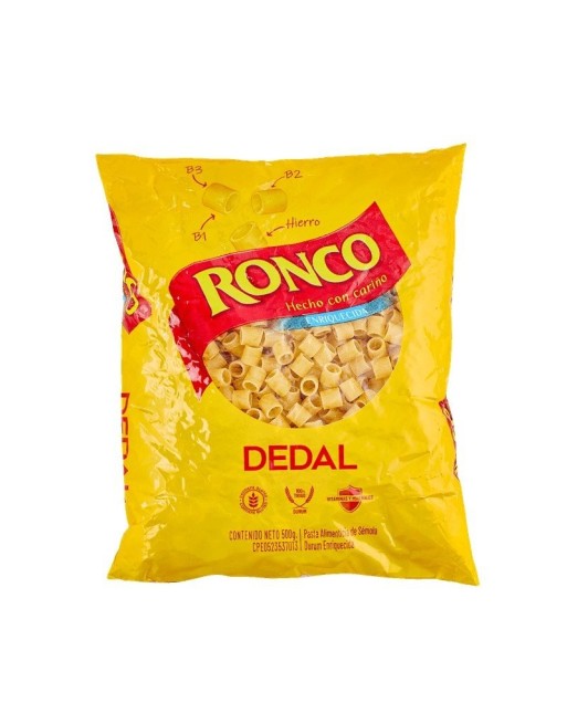 RONCO PASTA DEDA ENRIQUECIDA  CON VITAMINAS 500G