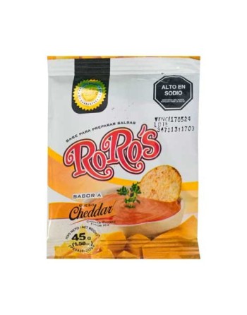 ROROS QUESO CHEDDAR BASE PARA SALSA 45G