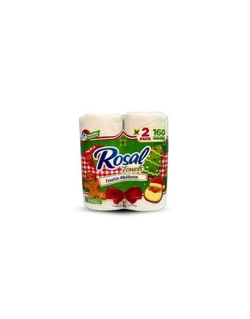 ROSAL TOALLIN NAVIDENO DOBLE 160 HOJAS