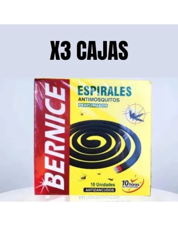 BERNICE ESPIRAL REPELENTE DE MOSQUITOS