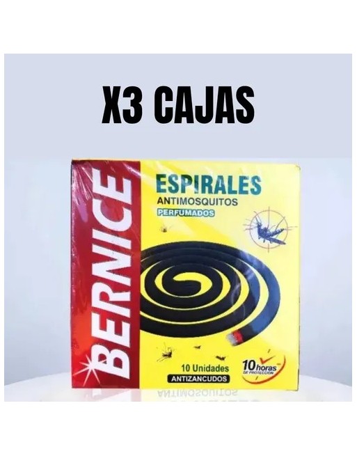 BERNICE ESPIRAL REPELENTE DE MOSQUITOS