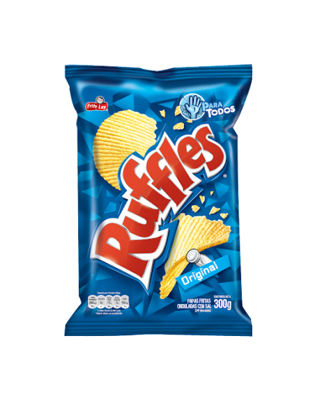 RUFFLES NATURAL 300G