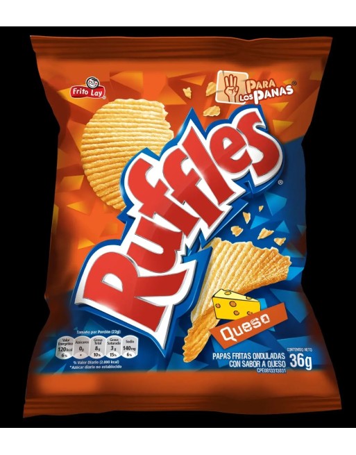 RUFFLES QUESO 36G