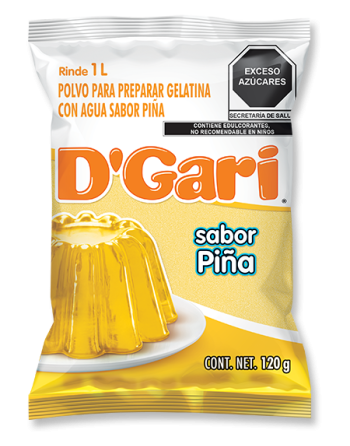 SABORES VILORIA GELATINA PIÑA 75G