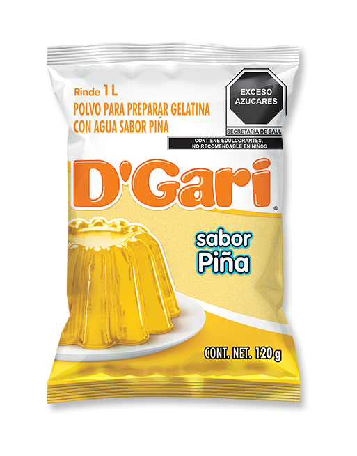 SABORES VILORIA GELATINA PIÑA 75G