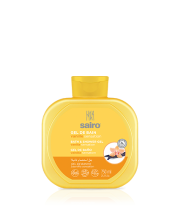 SAIRO GEL DE BAÑO VAINILLA 750ML