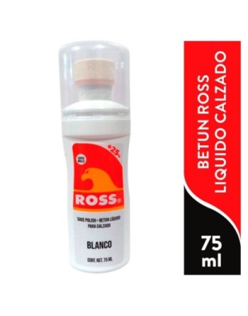 BETUN LIQUIDO PARA ZAPATO BLANCO 75ML