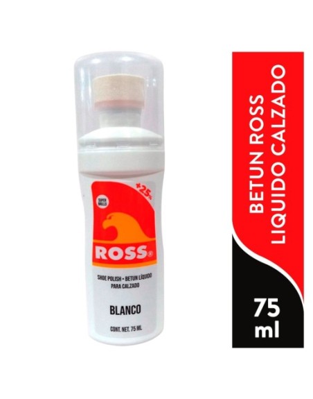 BETUN LIQUIDO PARA ZAPATO BLANCO 75ML