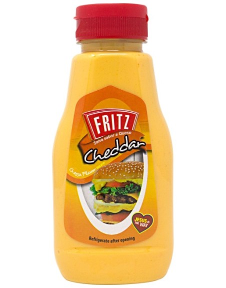 SALSA SABOR A QUESO CHEDDAR FRITZ 165GR