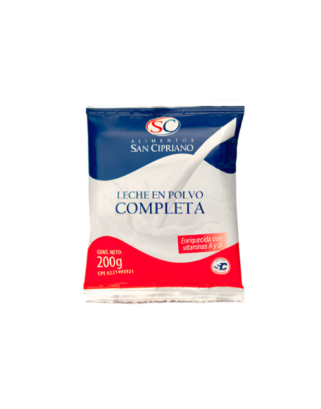 SAN CIPRIANO LECHE EN POLVO COMPLETA 200G