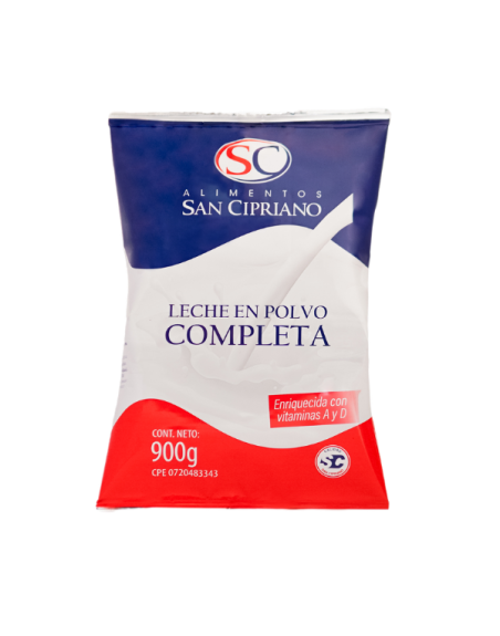 SAN CIPRIANO LECHE EN POLVO COMPLETA 900G