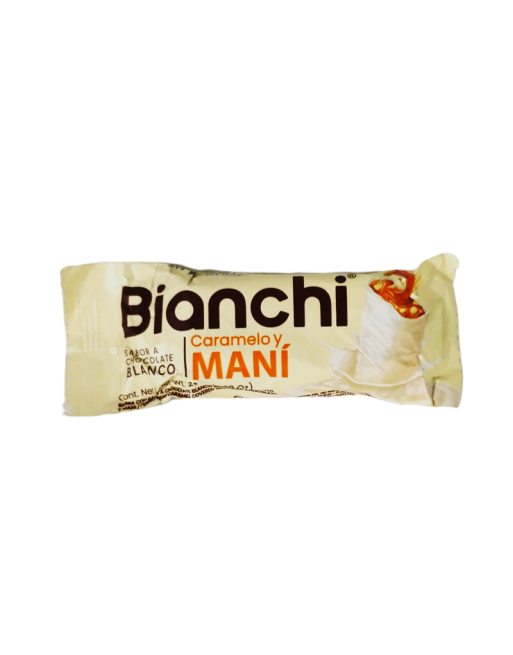 BIANCHI CARAMELO Y MANI 25G