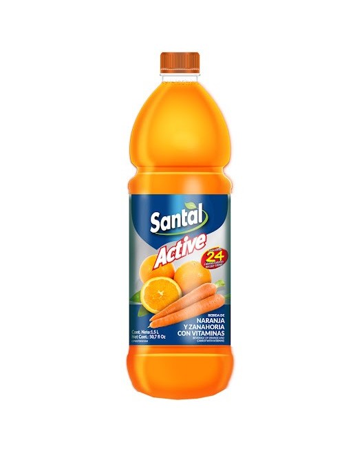 SANTAL ACTIVE NARANJA ZANAHORIA 1.5LT