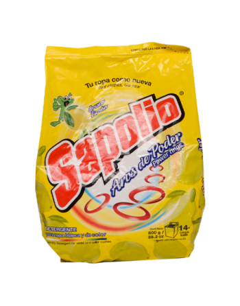 SAPOLIO DETERGENTE EN POLVO AROS DE PODER 800G