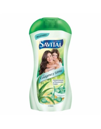 SAVITAL SHAMPOO CON COLAGENO Y SABILA 550ML