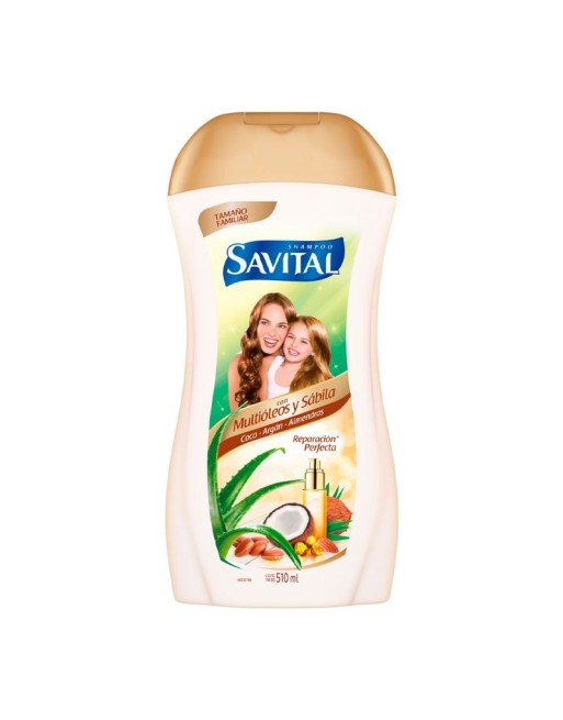 SAVITAL SHAMPOO MULTIOLEOS 510ML