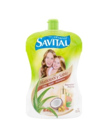SAVITAL SHAMPOO MULTIOLEOS Y SABILA 100ML