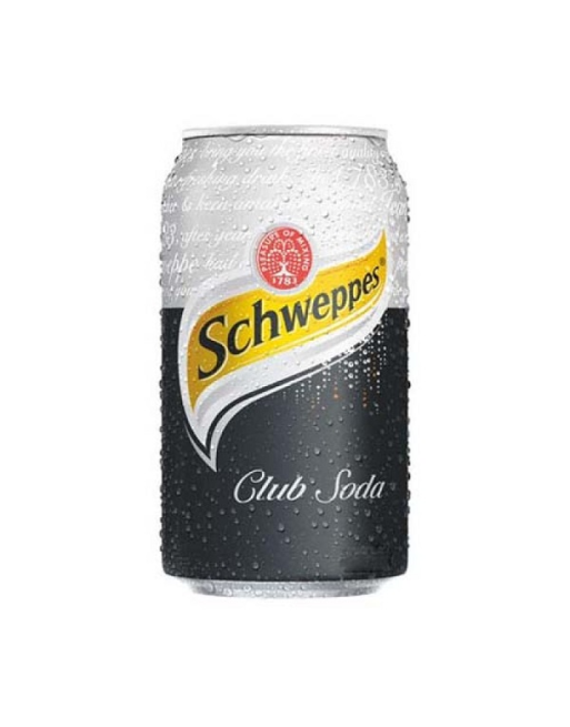 SCHWEPPES CLUB SODA LATA 355ML